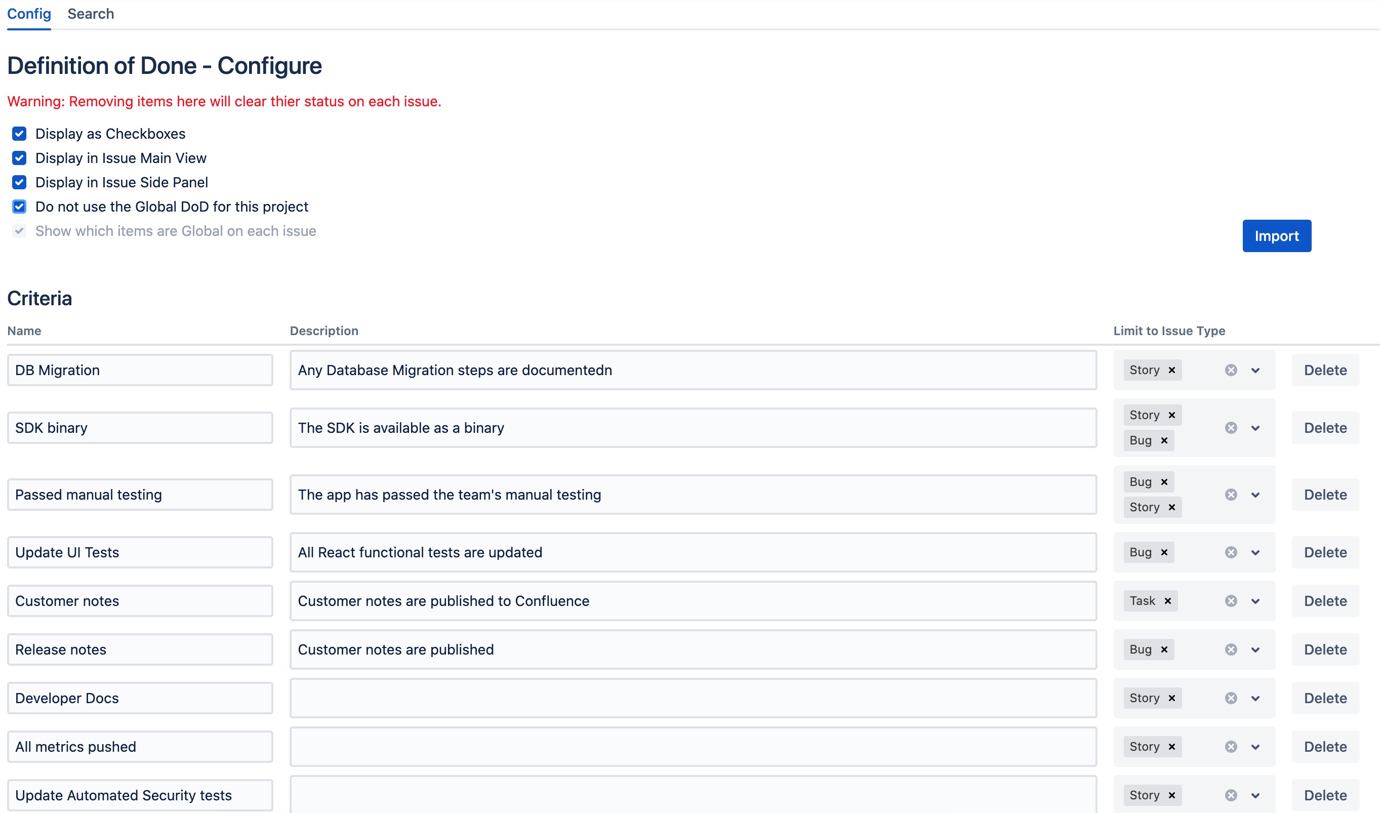 Definition of Done - April 2022 update